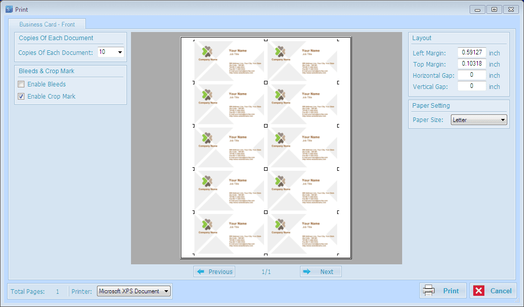 Spring Publisher print
