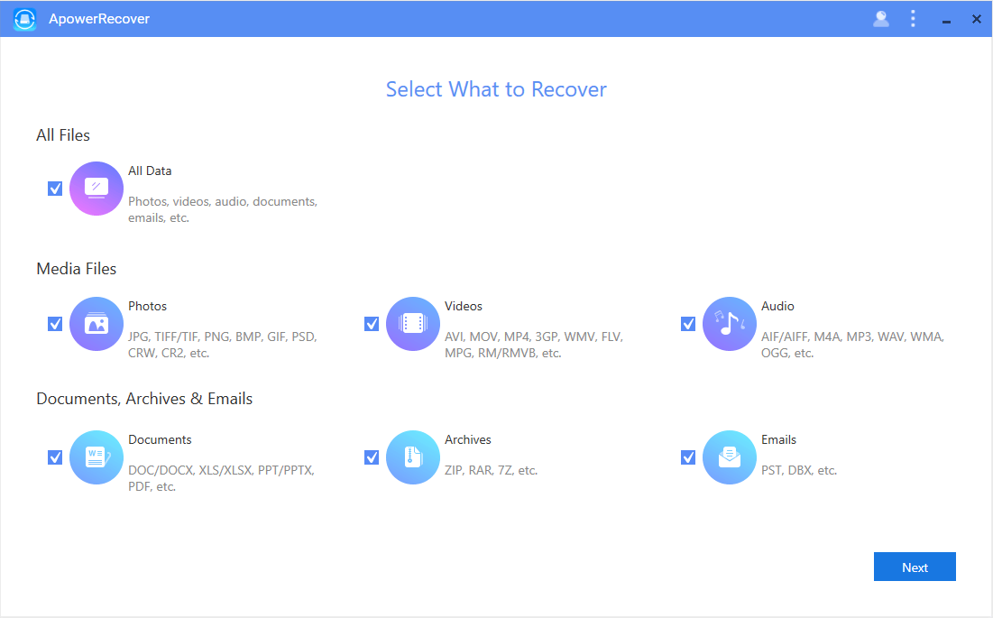 ApowerRecover