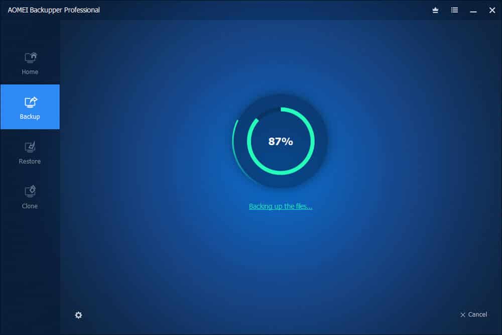 AOMEI-Backupper-Pro-backup-Running