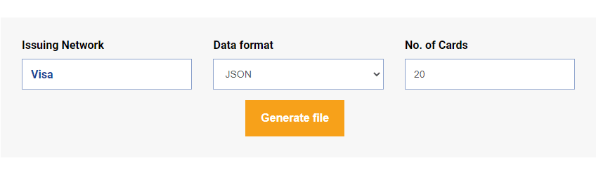 Ccard-generator
