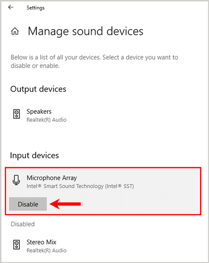 Manage-Sound-Devices