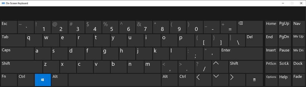 On-Screen Keyboard