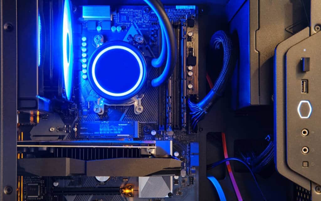 Desktop CPU with RGB